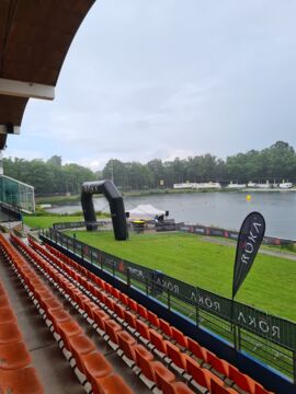 Schwimmstart zum IM 70.3 Duisburg