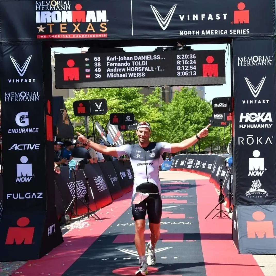 Top Start in die 2.Profisaison! Sven Wies beim Ironman Texas 2023