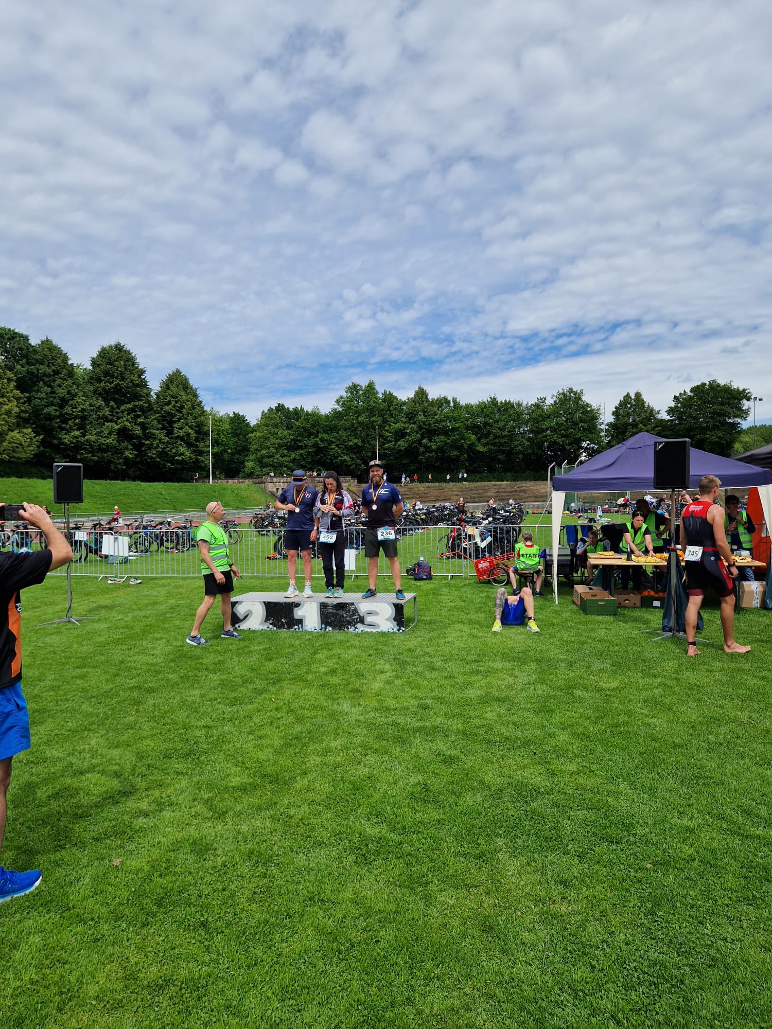 Bärenstarker Triathlonauftakt zum ELE-Triathlon Gladbeck