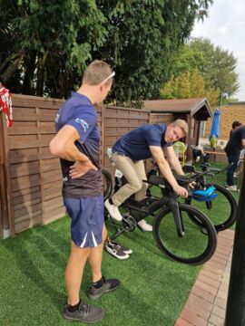 Florian gibt Einblicke in das Triathlontraining