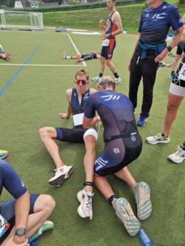 Zielbereich - Florian wird verarztet