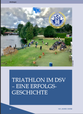 DSV Artikel über die Triathlonabteilung - Seite 1