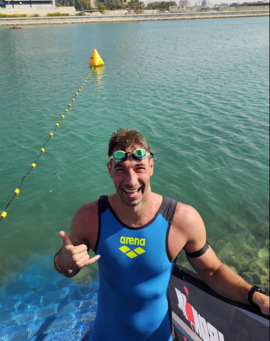 Schwimmstreckentest - IM 70.3 Bahrain
