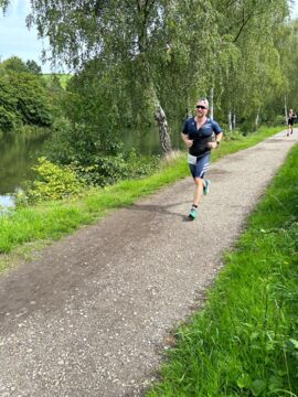 Ziel in Sicht - Tobi - sieht wie immer sehr relaxed aus :)