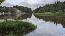 Traumhafte Landschaft in Finnland