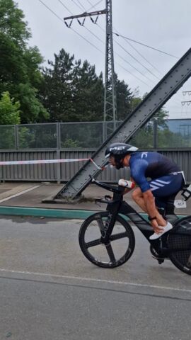Sven auf dem Weg zu T2