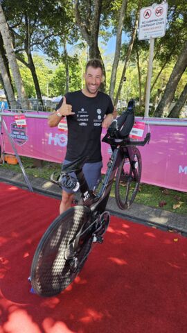Check-In beim Ironman CAIRNS 
