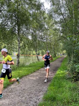 Janik Börke auf den letzten Metern