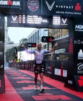 Finish - Ironman Wisconsin - Sven