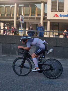 Sven beim Radstart