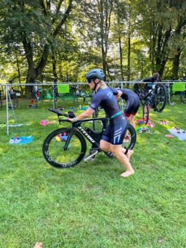 Oberliga - Ratingen - Katja wechselt auf die Laufstrecke