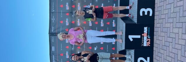 Ironman Duisburg - Siegerehrung - Petra Krallmann-Brüll
