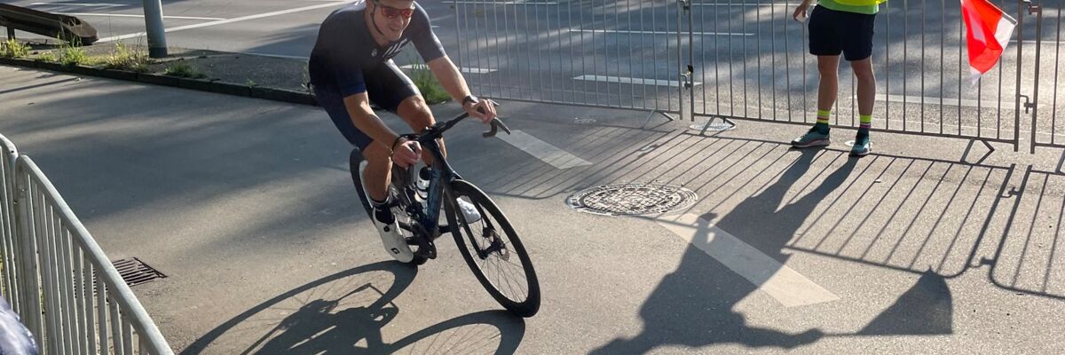 ELE Triahlon - Christian Lutz auf dem RAD