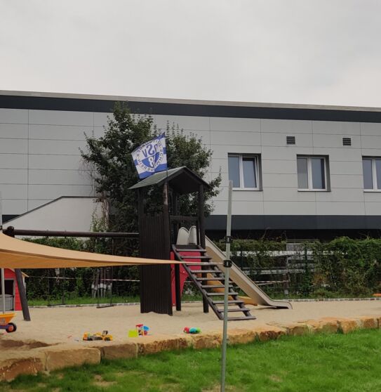 Spielplatz für Kinder im Duisburger Schwimmverein 98