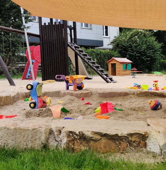 Spielplatz für Kinder im Duisburger Schwimmverein 98